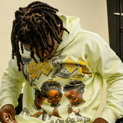 Pray as two “Cream” sweatsuit set