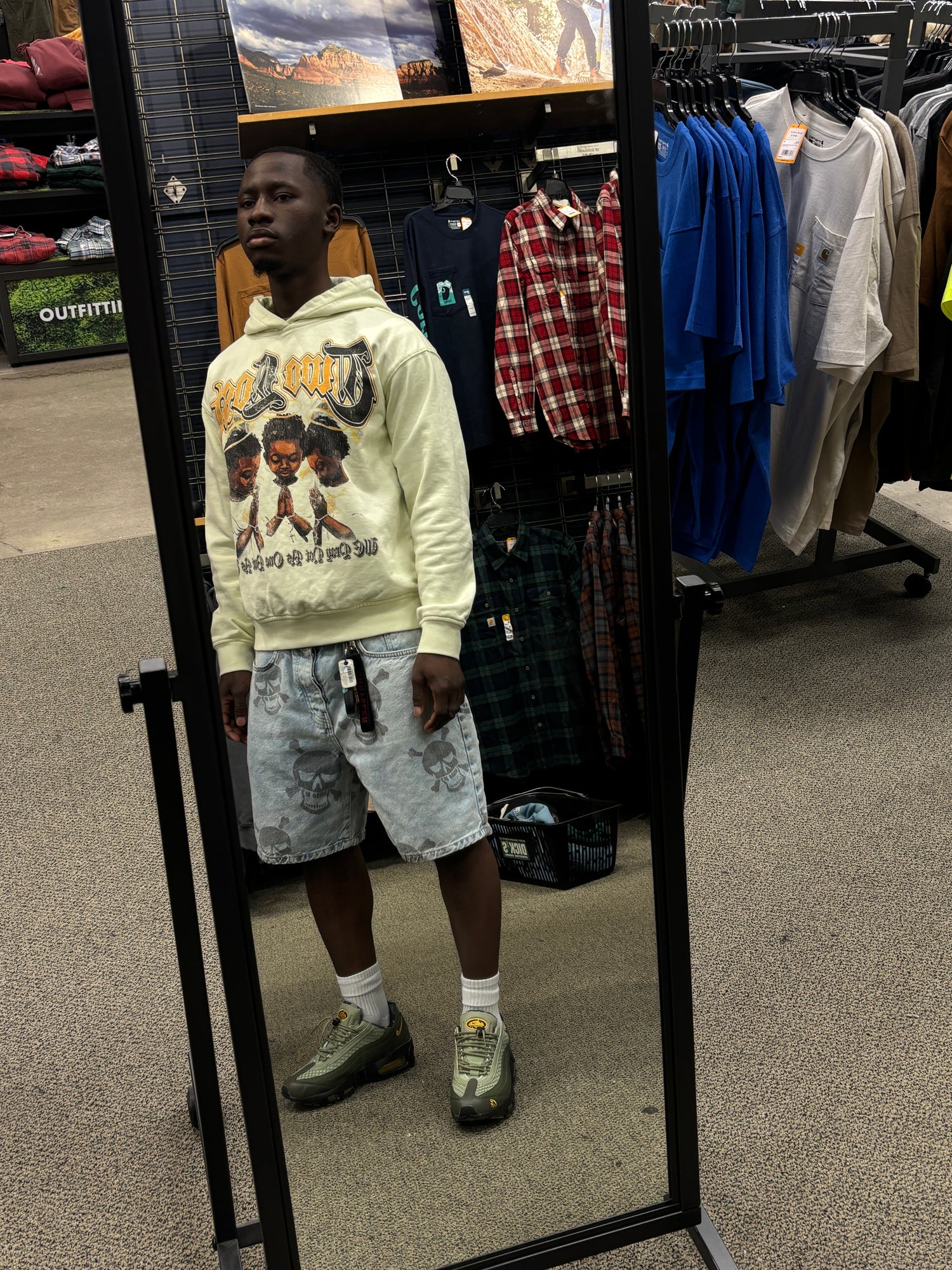 Pray as two "Cream," Hoodie