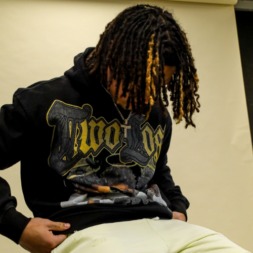 Pray as two “Black” Shorts