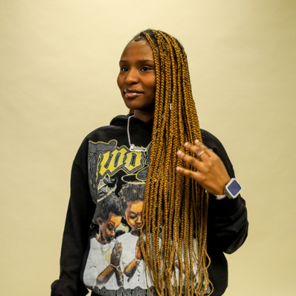 Pray as two “Black” Hoodie