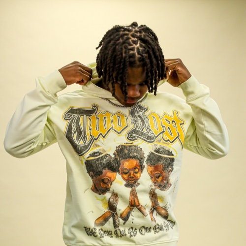 Pray As Two "Cream" Hoodie