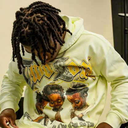 Pray As Two "Cream" Hoodie