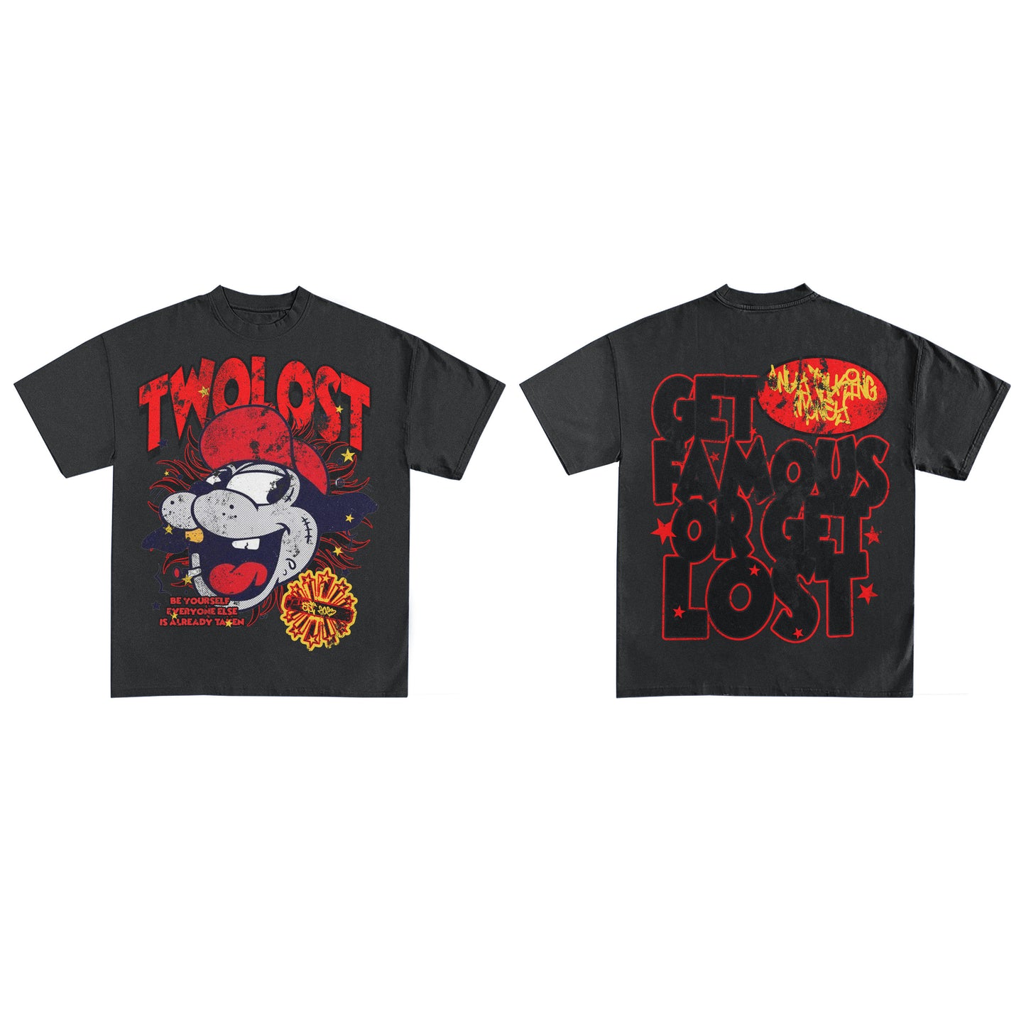 TwoLost "Be Yourself" Tee Shirt