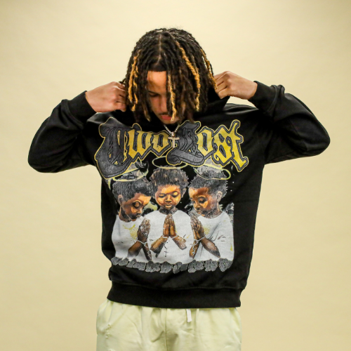 Pray as two “Black” Hoodie