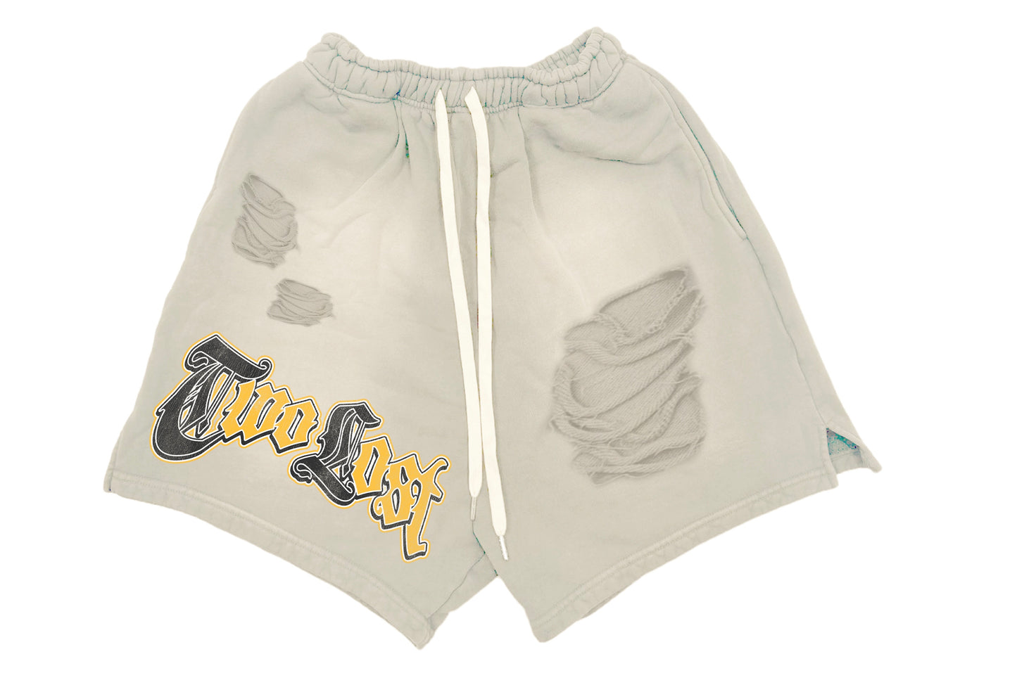 Pray as two “Cream” Shorts