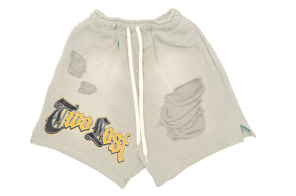 Pray as two “Cream” Shorts