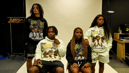 Pray as two “Black” Hoodie